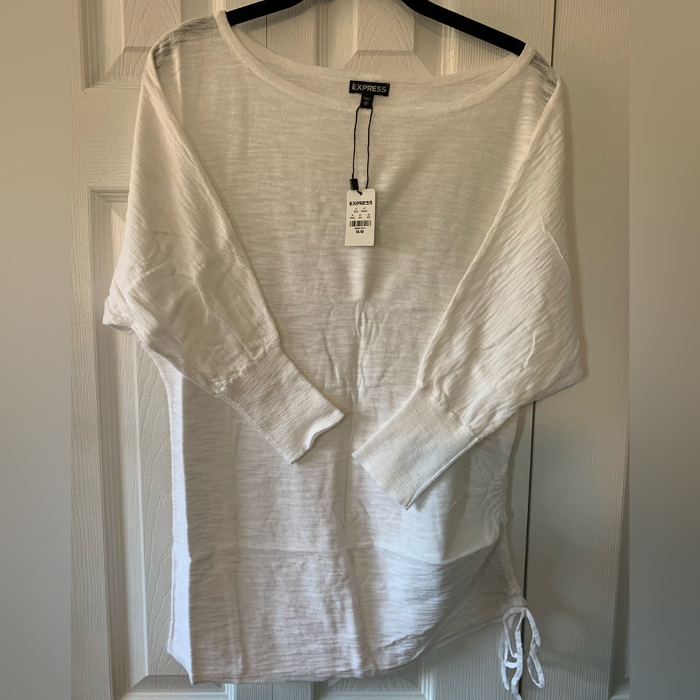 NWT White Sweater Shirt